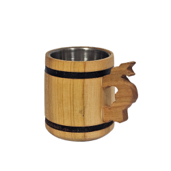 Kieliszek drewniany kubeczek